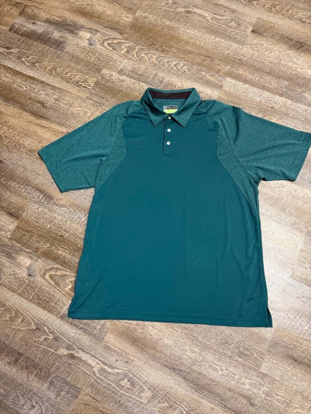 PGA Tour Pro Series Men's XXL Polo Shirt Green Heather Ombre EXCELLENT
